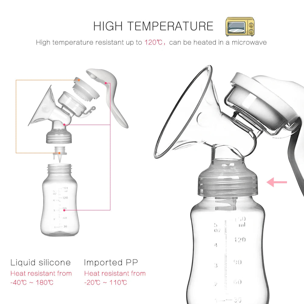 ComfortEase Manual Breast Pump