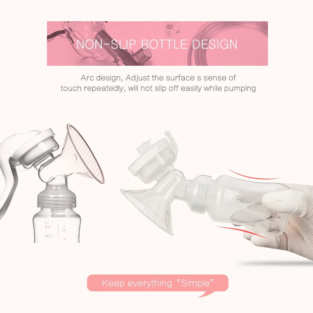 ComfortEase Manual Breast Pump